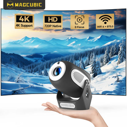 Magcubic HY300X-2 Projector, 720P, 200ANSI, Black