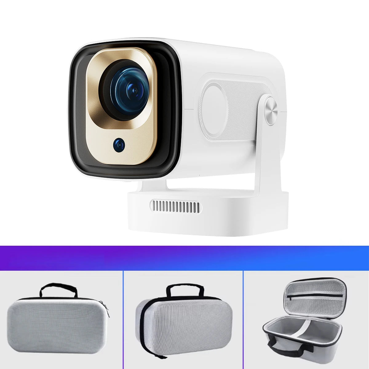 Magcubic HY310 Video Projector, 1080P, 260ANSI, White