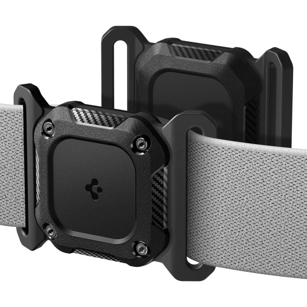 Θήκη Spigen Tough Armor για Apple AirTag σε Περιλαίμιο Κατοικίδιου, Μαύρη